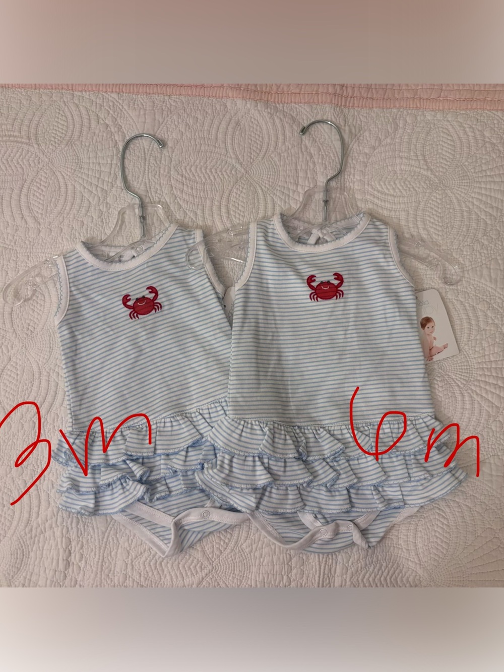 Magnolia Baby Striped Blue Crab Bube